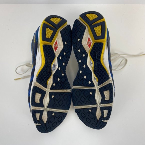 New Balance 890 Boston Marathon Running Shoes Blue Yellow Mens Size 11.5 - Picture 5 of 7